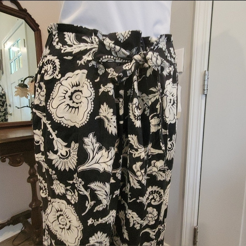 NWT 3X Calligraphie Linen Pants - Picture 6 of 7